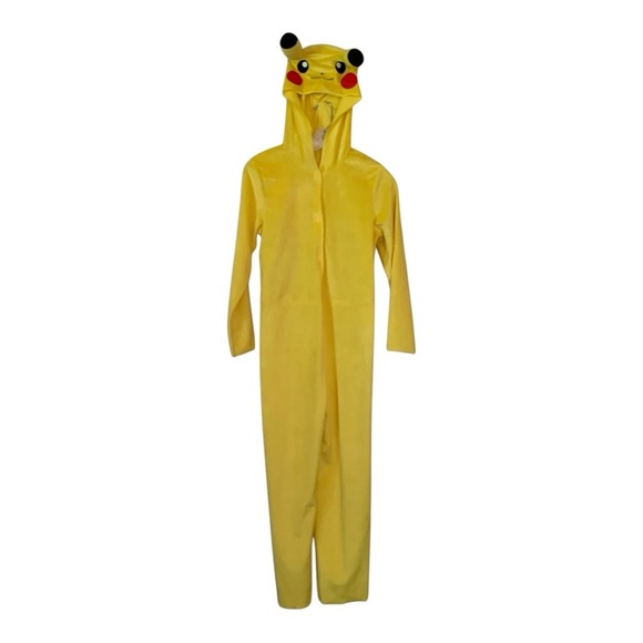 Kids Pokémon Yellow Pikachu Costume SZ 14-16 or XL - Picture 2 of 5